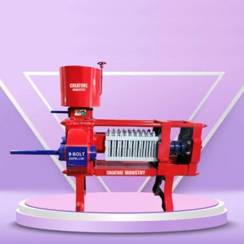 9-Bolt-oil-expeller-machine