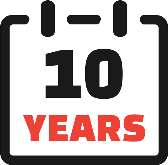 Aprrox 10 Years